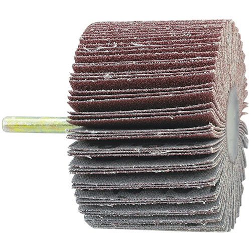Disque &agrave; lamelles mont&eacute; sur mandrin, Grain 60, 1-1/2" x 1/4" Distribution Jean Lapalme