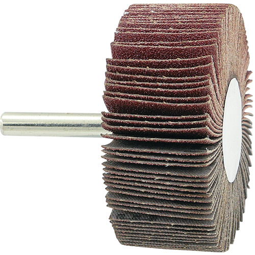 Disque &agrave; lamelles mont&eacute;, Grain 80, 2-1/2" x 1" x 1/4" Distribution Jean Lapalme