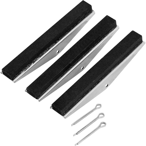 Jeu de pierres de rechange pour polissage grossier 3 mcx Distribution Jean Lapalme