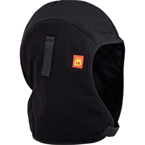 564A Doublure matelass&eacute;e FR pour casque, Noir, Coton Distribution Jean Lapalme