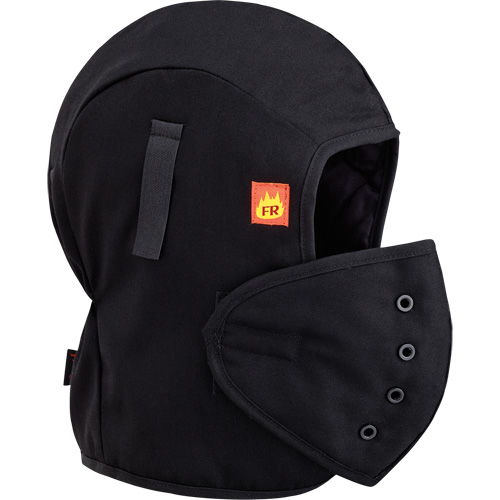 566A Doublure matelass&eacute;e FR pour casque, Noir, Coton Distribution Jean Lapalme