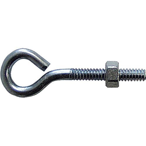 Eye Bolt, 3/8" Dia., 6" L, Zinc Plated Distribution Jean Lapalme