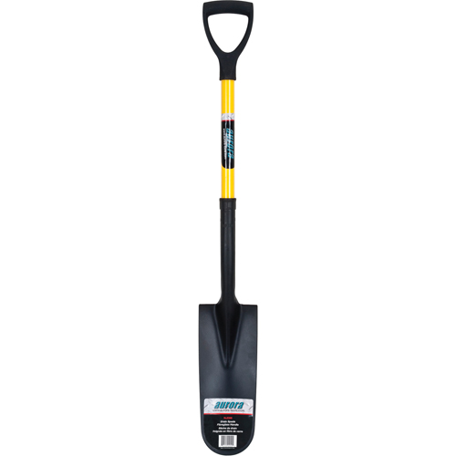 Drain Spade Shovels, Tempered Steel, 16" x 6" Blade, 28-1/2" L, D-Grip Handle Distribution Jean Lapalme
