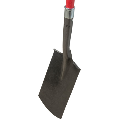 Heavy-Duty Shovels, Fibreglass, Carbon Steel Blade, D-Grip Handle, 30-1/2" Long Distribution Jean Lapalme