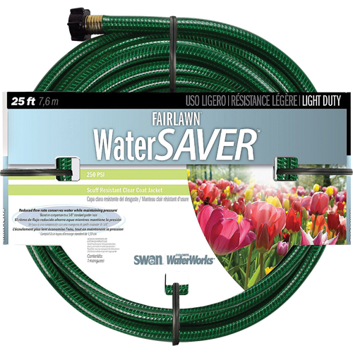 Boyaux d'arrosage pour travaux l&eacute;gers Fairlawn Watersaver , Nylon, 1/2" dia x 25' Distribution Jean Lapalme