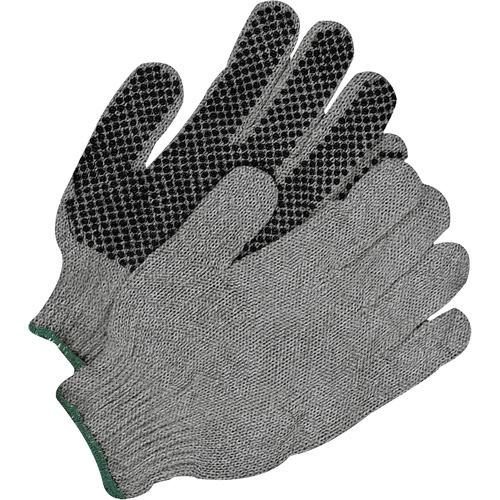 Classic Grip Gloves, Poly/Cotton, Single Sided, Large Distribution Jean Lapalme