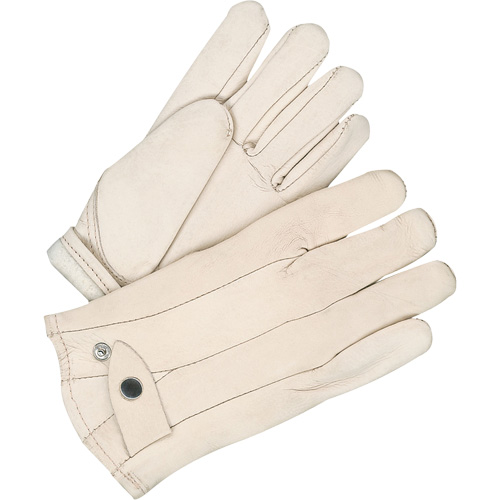 Classic Roper Gloves, 10, Grain Cowhide Palm, Fleece Inner Lining Distribution Jean Lapalme