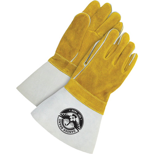 Gants pour soudeur avec poignet de 5", Cuir de vache refendu, Taille Taille unique Distribution Jean Lapalme