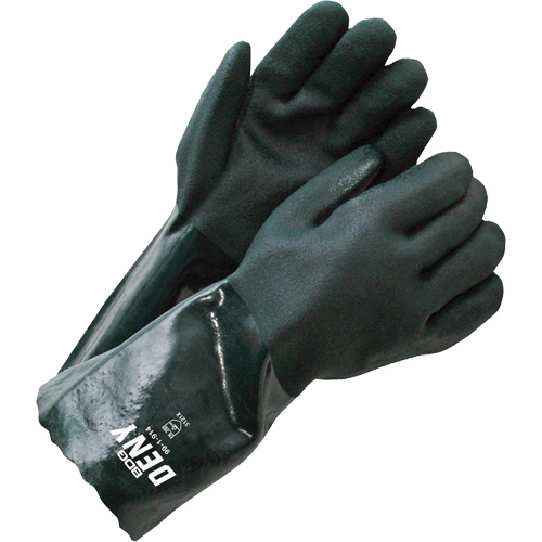 Gants enduits Deny 14", Taille unique, Rev&ecirc;tement PVC Distribution Jean Lapalme
