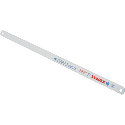 Hacksaw Blades, Bi-Metal, 12" L, 18 TPI Distribution Jean Lapalme
