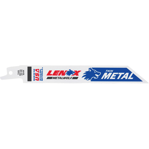 Reciprocating Saw Blade, Bi-Metal, 24 TPI, 6" L x 3/4" W Distribution Jean Lapalme