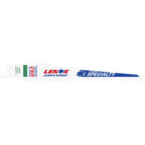 Reciprocating Saw Blade, Bi-Metal, 6 TPI, 6" L x 3/4" W Distribution Jean Lapalme