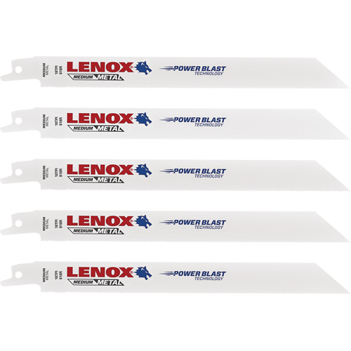 Lame de scie alternative, Bim&eacute;tal, 18 Dents par pouce, 8" lo x 3/4" la Distribution Jean Lapalme