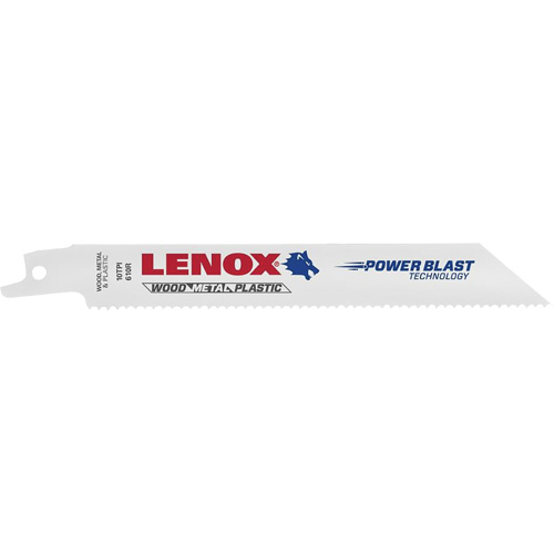 General Purpose Reciprocating Saw Blades, Bi-Metal, 10 TPI, 8" L x 3/4" W Distribution Jean Lapalme