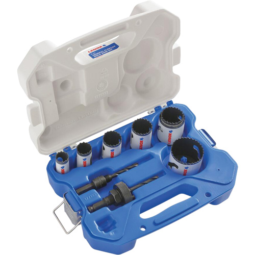 Contractor's Speed Slot&reg; Hole Saw Kit, 9 Pieces Distribution Jean Lapalme