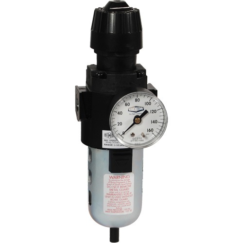 Filtre et r&eacute;gulateur compact Wilkerson, 1/2" NPT, PSI max. de 150 psi, Standard Distribution Jean Lapalme