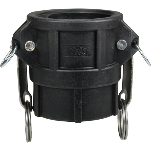 Cam & Groove Coupler, Polypropylene, Type D, 3", Female NPT, 60 PSI Distribution Jean Lapalme