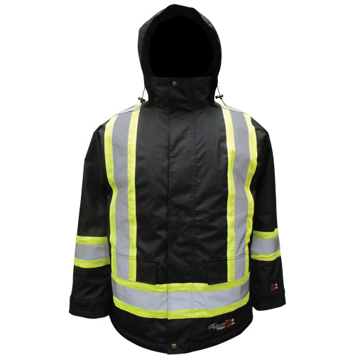 Parka isol&eacute; Journeyman, 3T-Grand, Noir Distribution Jean Lapalme