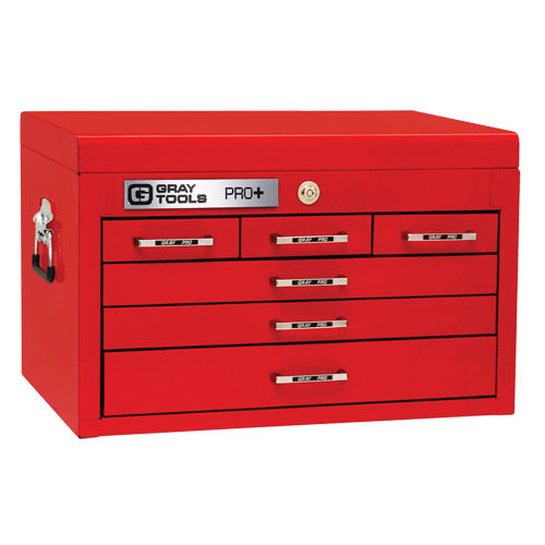 Coffre sup&eacute;rieur de s&eacute;rie PRO+, 26" la, 6 tiroirs, Rouge Distribution Jean Lapalme