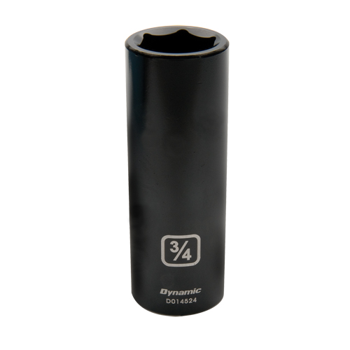 SAE Deep Impact Socket, Impact, 15/16", 1/2" Drive, 6 Points, Deep Distribution Jean Lapalme