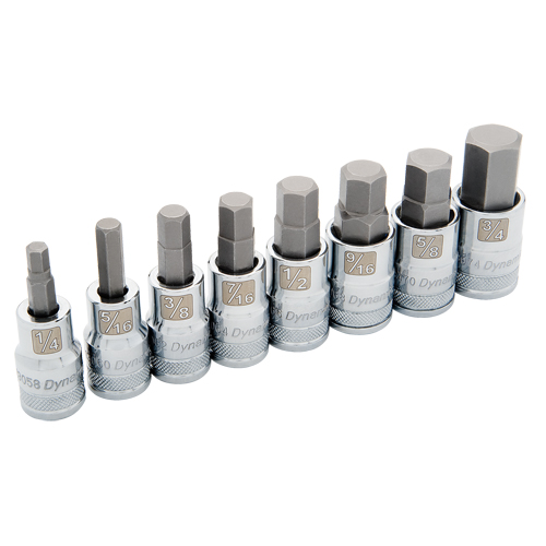 Standard SAE Socket Set, 8 Pcs Distribution Jean Lapalme