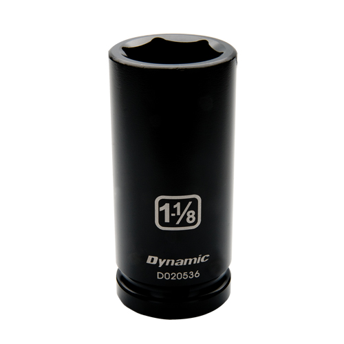 SAE Socket, Impact, 3/4", 3/4" Drive, 6 Points, Deep Distribution Jean Lapalme