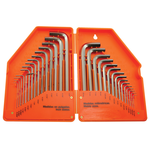Hex Key Set, 30 Pcs., Metric & Imperial Distribution Jean Lapalme