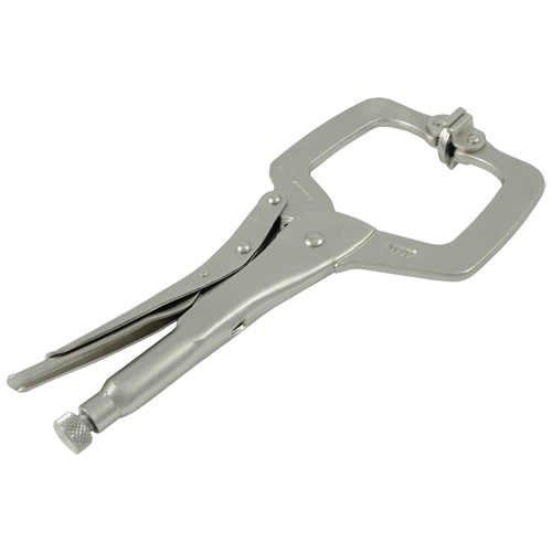 Pinces-&eacute;taux verrouillables avec coussins pivotants, Longueur 6", Pinces serre-joints Distribution Jean Lapalme
