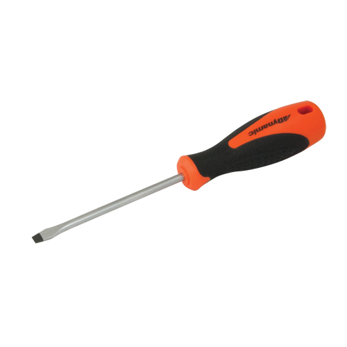 Slotted Screwdriver, 3/16" Tip, Round, 8" L, Cushion Grip Handle Distribution Jean Lapalme