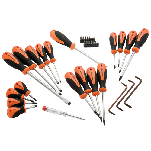 Screwdriver Set, 36 Pcs. Distribution Jean Lapalme