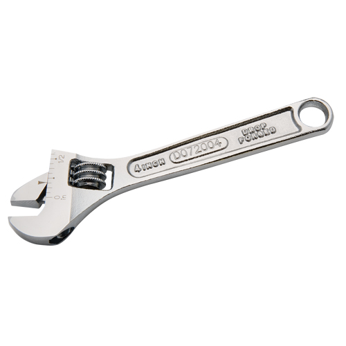 Cl&eacute; ajustable, 4" lo, la max. 1/2", Chrome Distribution Jean Lapalme