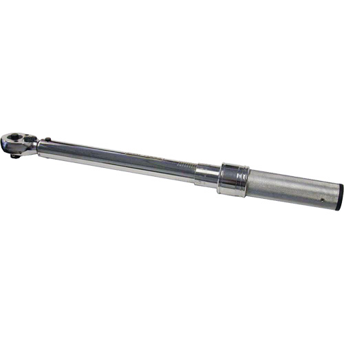 Cl&eacute; dynamom&eacute;trique &agrave; t&ecirc;te fixe micro-ajustable, &agrave; cliquer, Entraînement 3/8" carr&eacute;, 10 - 100 lb-pi Distribution Jean Lapalme