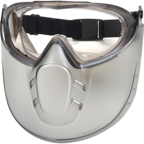 Lunettes de s&eacute;curit&eacute; Capstone Shield avec &eacute;cran facial amovible, Lentille Transparent, Antibu&eacute;e, Ventilation Directe/Ferm&eacute; Distribution Jean Lapalme