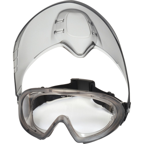 Lunettes de s&eacute;curit&eacute; Capstone Shield avec &eacute;cran facial amovible, Lentille Transparent, Antibu&eacute;e, Ventilation Directe/Ferm&eacute; Distribution Jean Lapalme