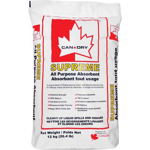 Absorbant tout usage Can Dry Supreme Distribution Jean Lapalme