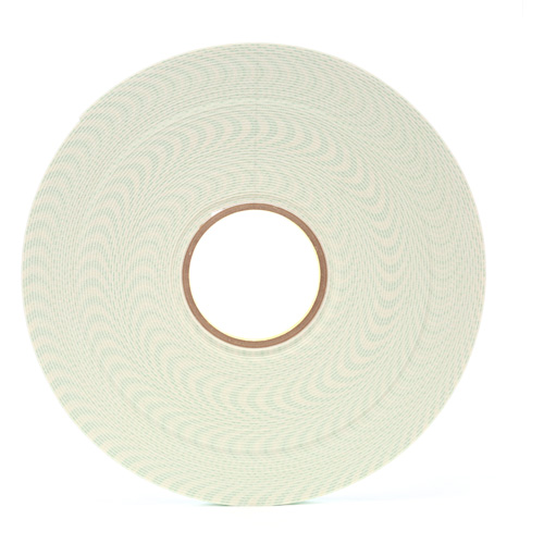 Double-Coated Urethane Foam Tape, 33 m (108') L x 12.7 mm (1/2") W, 62 mils, Urethane Distribution Jean Lapalme