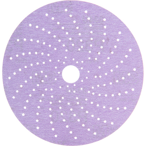 Disque de ponçage net mauve Hookit, 6" dia., Grain 320+, Oxyde d'aluminium Distribution Jean Lapalme