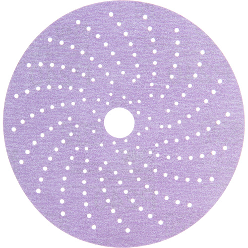 Hookit Purple Clean Sanding Disc, 6" Dia., P240 Grit, Aluminum Oxide, C-Weight Distribution Jean Lapalme