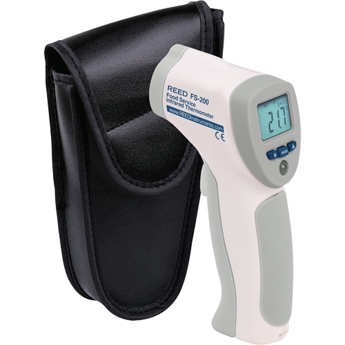 Food Service Infrared Thermometer, -4°- 392° F ( -20° - 200° C )/-58°- 4° F ( -50° - -20° C ), 8:1, Fixed Emmissivity Distribution Jean Lapalme