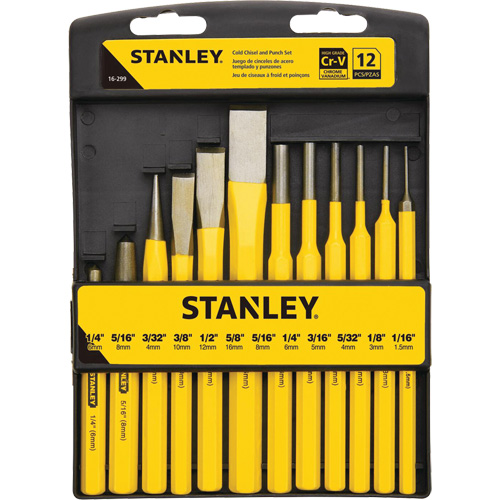 Jeu de poinçons et burins Distribution Jean Lapalme