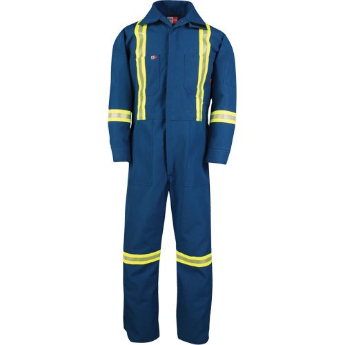 Combinaison de luxe Dupont Nomex IIIA, Taille 3T-Grand (grande taille), Bleu royal, 6 cal/cm² Distribution Jean Lapalme