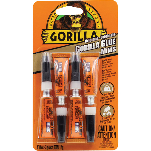 Original Glue, 4 x 3 g, Tube, Tan Distribution Jean Lapalme