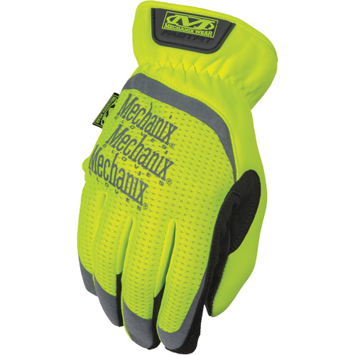 FastFit&reg; High-Visibility Work Gloves, Synthetic Palm, Size Medium/9 Distribution Jean Lapalme