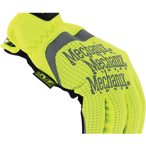 FastFit&reg; High-Visibility Work Gloves, Synthetic Palm, Size Medium/9 Distribution Jean Lapalme