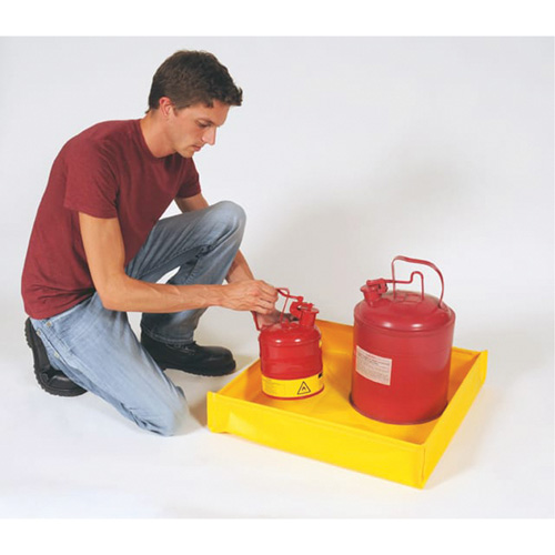 Flexible Ultra-Utility Tray, 12" lo x 12" la x 4,8" h, Cap. de d&eacute;versement 1,5 gal. US Distribution Jean Lapalme