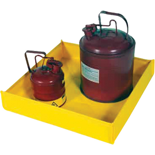 Flexible Ultra-Utility Tray, 12" lo x 12" la x 4,8" h, Cap. de d&eacute;versement 1,5 gal. US Distribution Jean Lapalme