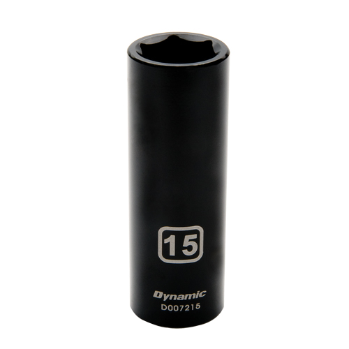 Metric Socket, Impact, 18 mm, 3/8" Drive, 6 Points, Deep Distribution Jean Lapalme