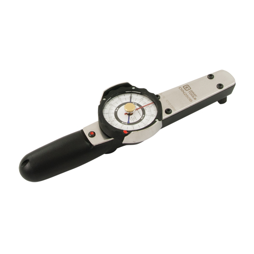Cl&eacute; dynamom&eacute;trique avec aiguille &agrave; m&eacute;moire, &agrave; cadran, Entraînement 3/8" carr&eacute;, 0 - 250 lb-po Distribution Jean Lapalme