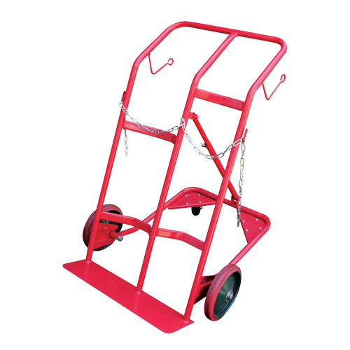 Chariot pour bouteilles, Roues Caoutchouc moul&eacute;, Base de 25-1/2"la x 7"lo, 350 lb Distribution Jean Lapalme
