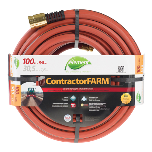 Boyau d'arrosage pour entrepreneur/FARM, PVC, 5/8" dia x 100' Distribution Jean Lapalme